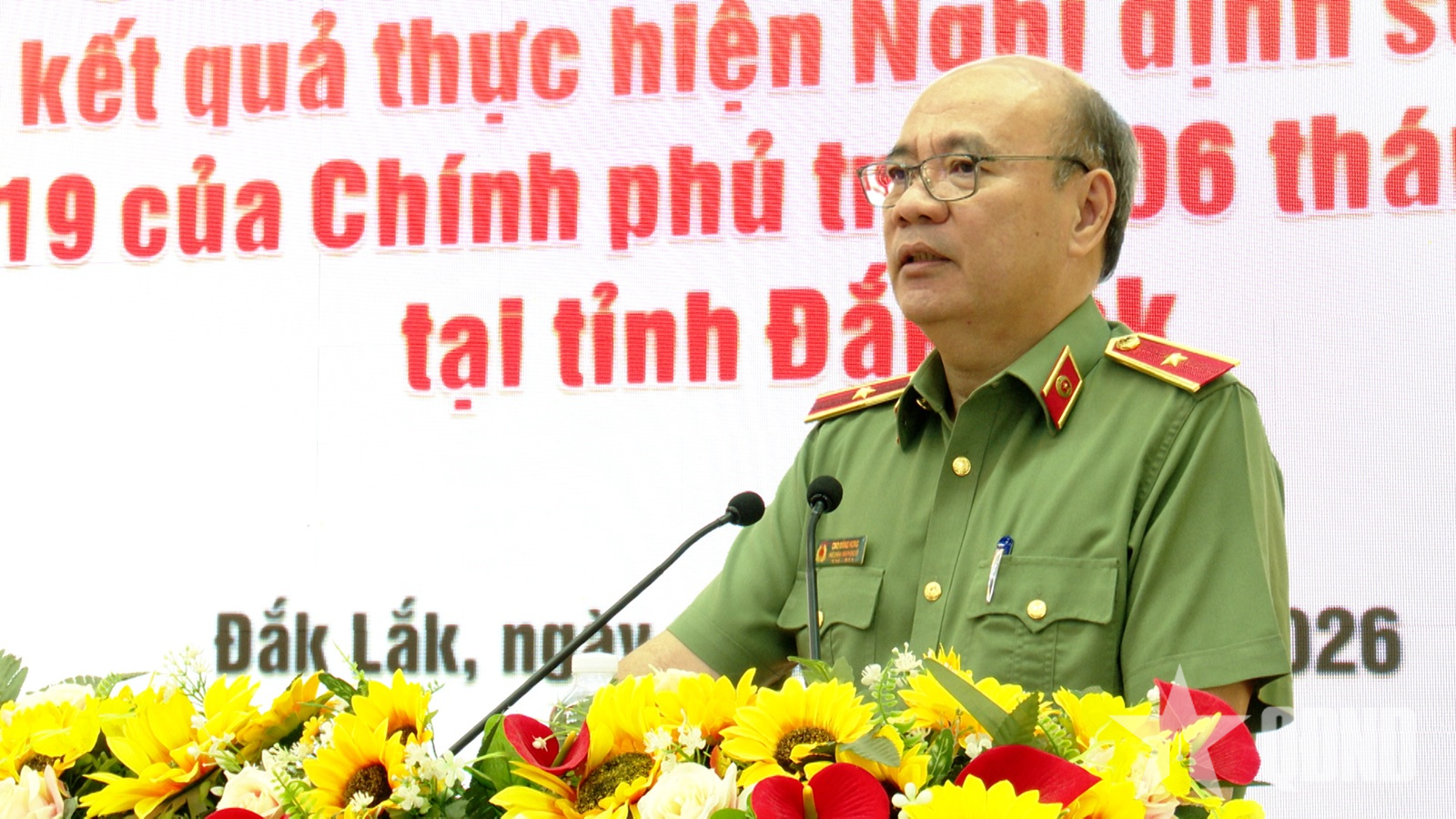 Bộ Công an và Bộ Quốc phòng kiểm tra việc thực hiện Nghị định số 03 tại Đắk Lắk